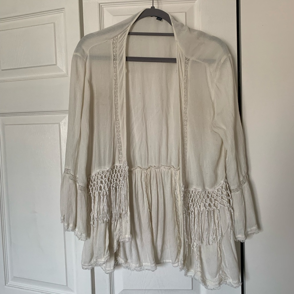 American Eagle western/boho kimono-style shirt